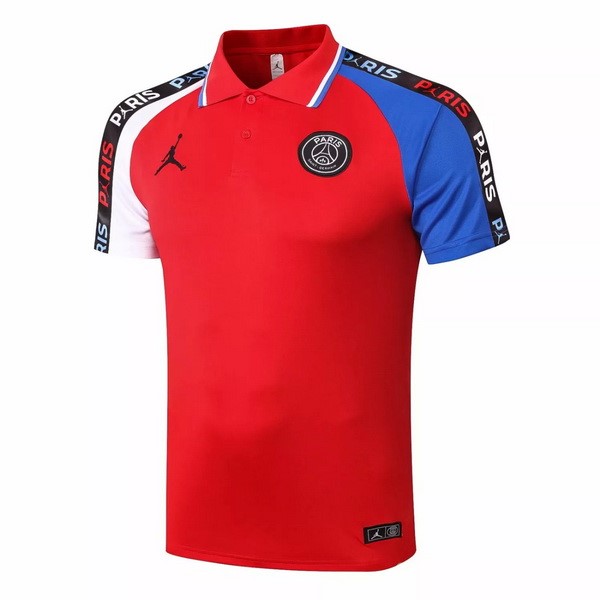 Polo Paris Saint Germain 2020-21 Rojo Blanco Azul